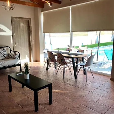 Villa Sunlit Pool House Posidhonía Esterno foto